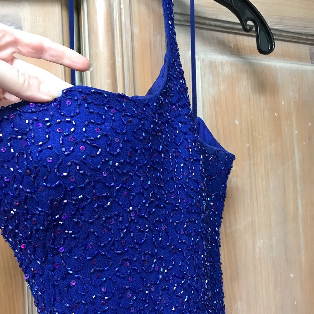 STUNNING Riva Designs Beaded Formal/Prom Dress - Picture 2 of 8